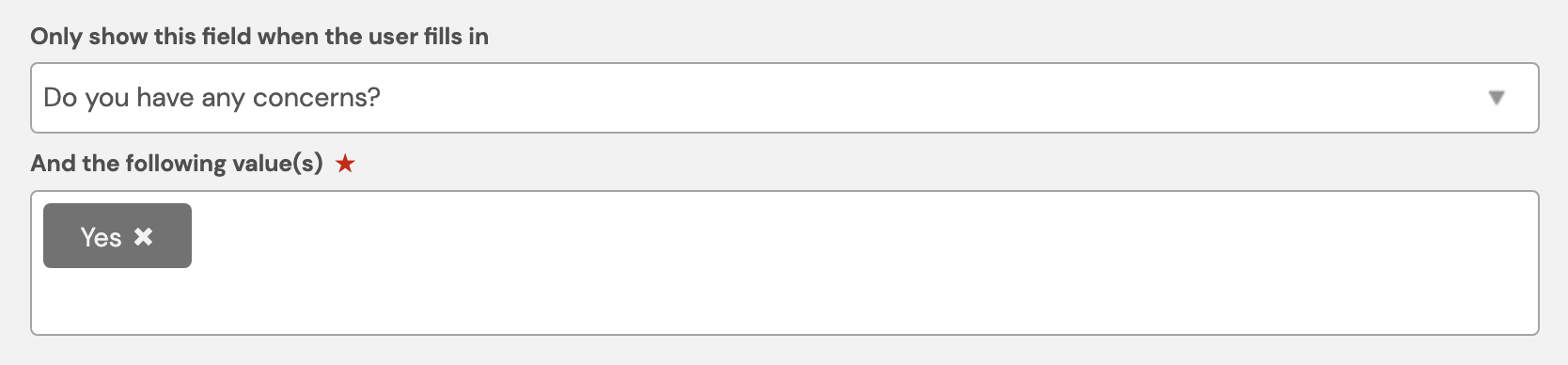 advance custom field settings